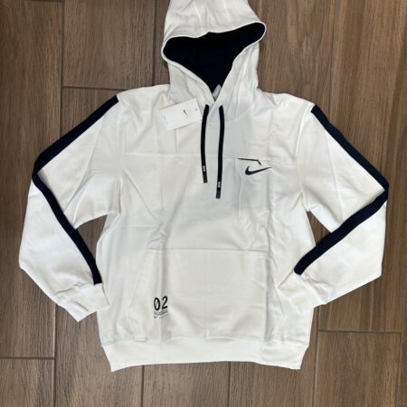 White,Hoodie Microfiber ,per Meshkuj,Nike