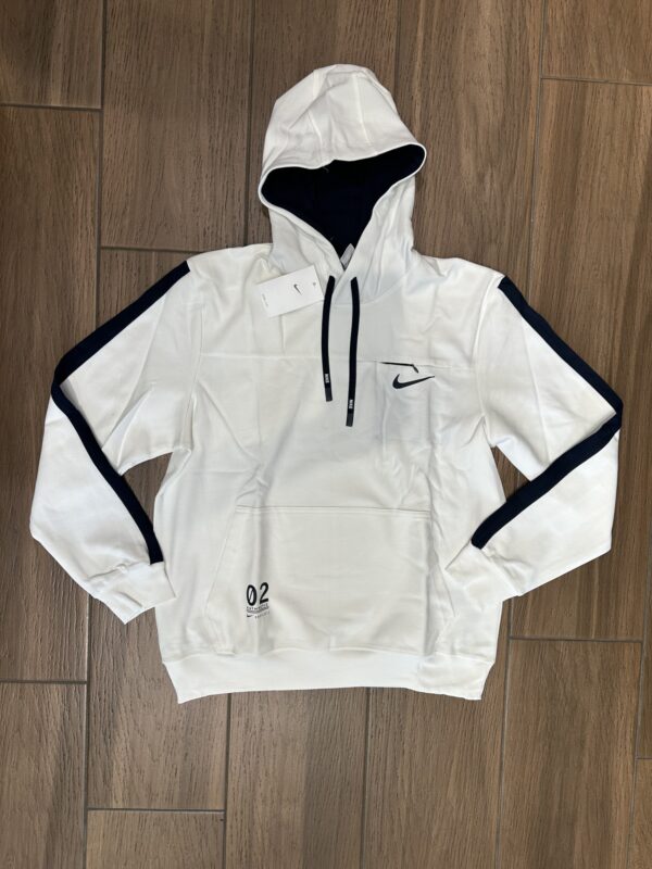 White,Hoodie Microfiber ,per Meshkuj,Nike