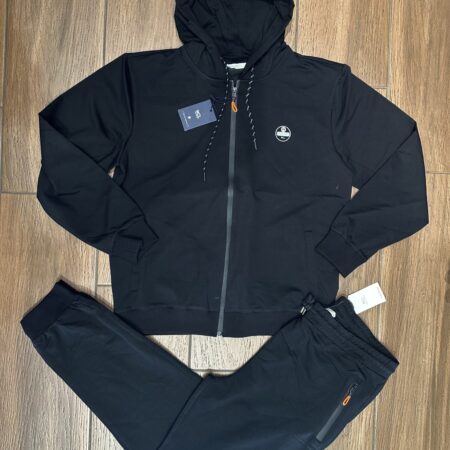 Kostum Pambuk, per Meshkuj, Black