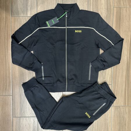 BOSS, Pambuk  i plote,Black