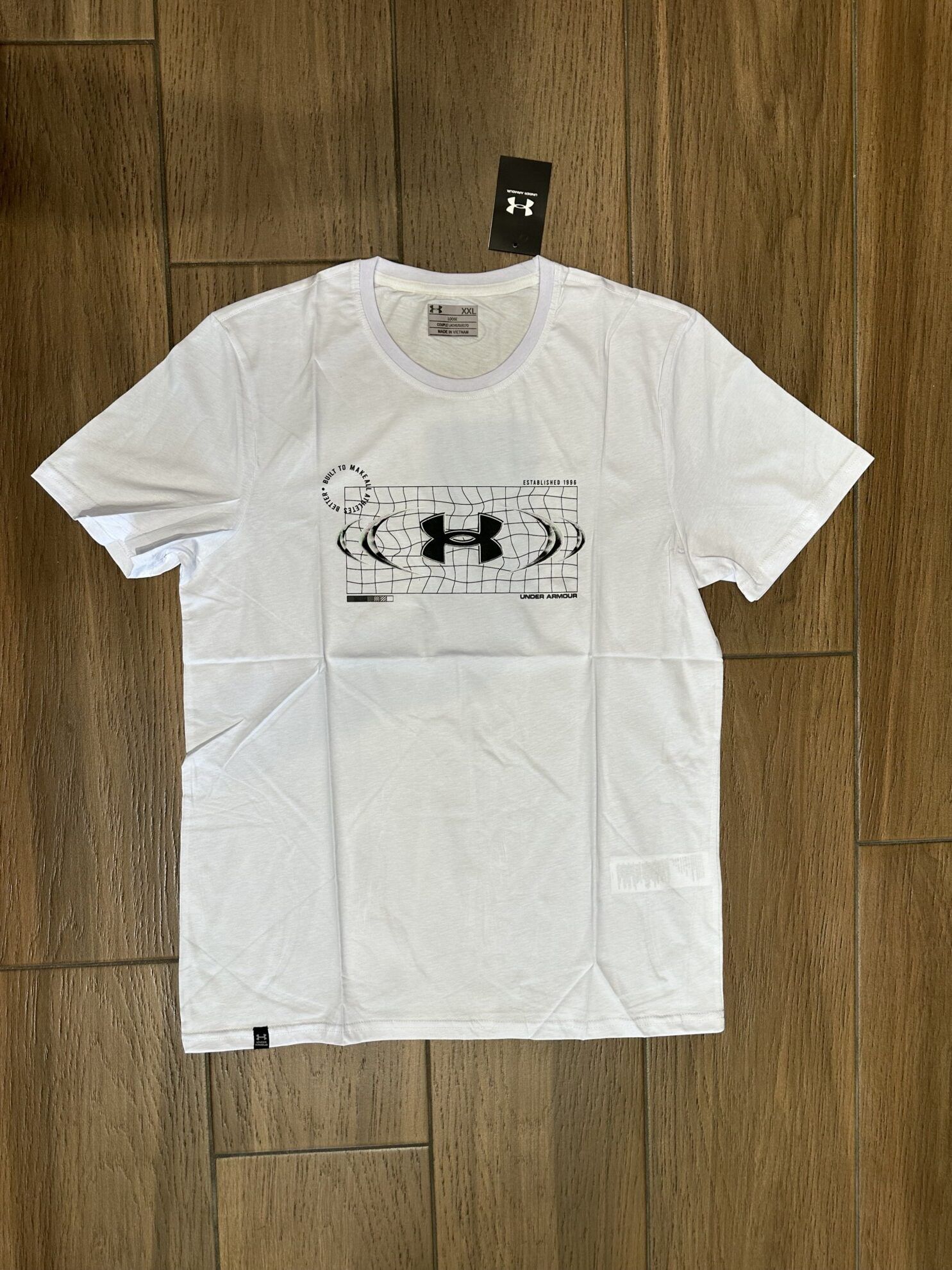 Under Armour,Pambuk,Per Meshkuj,White