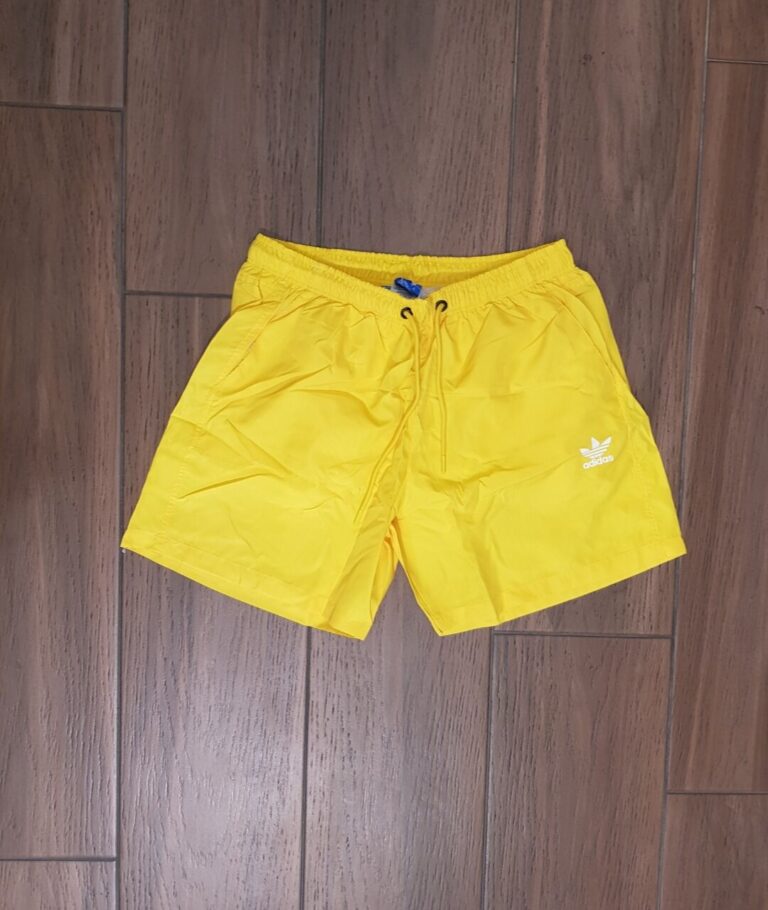 E verdhe, Pantallona plazhi per Meshkuj, Adidas
