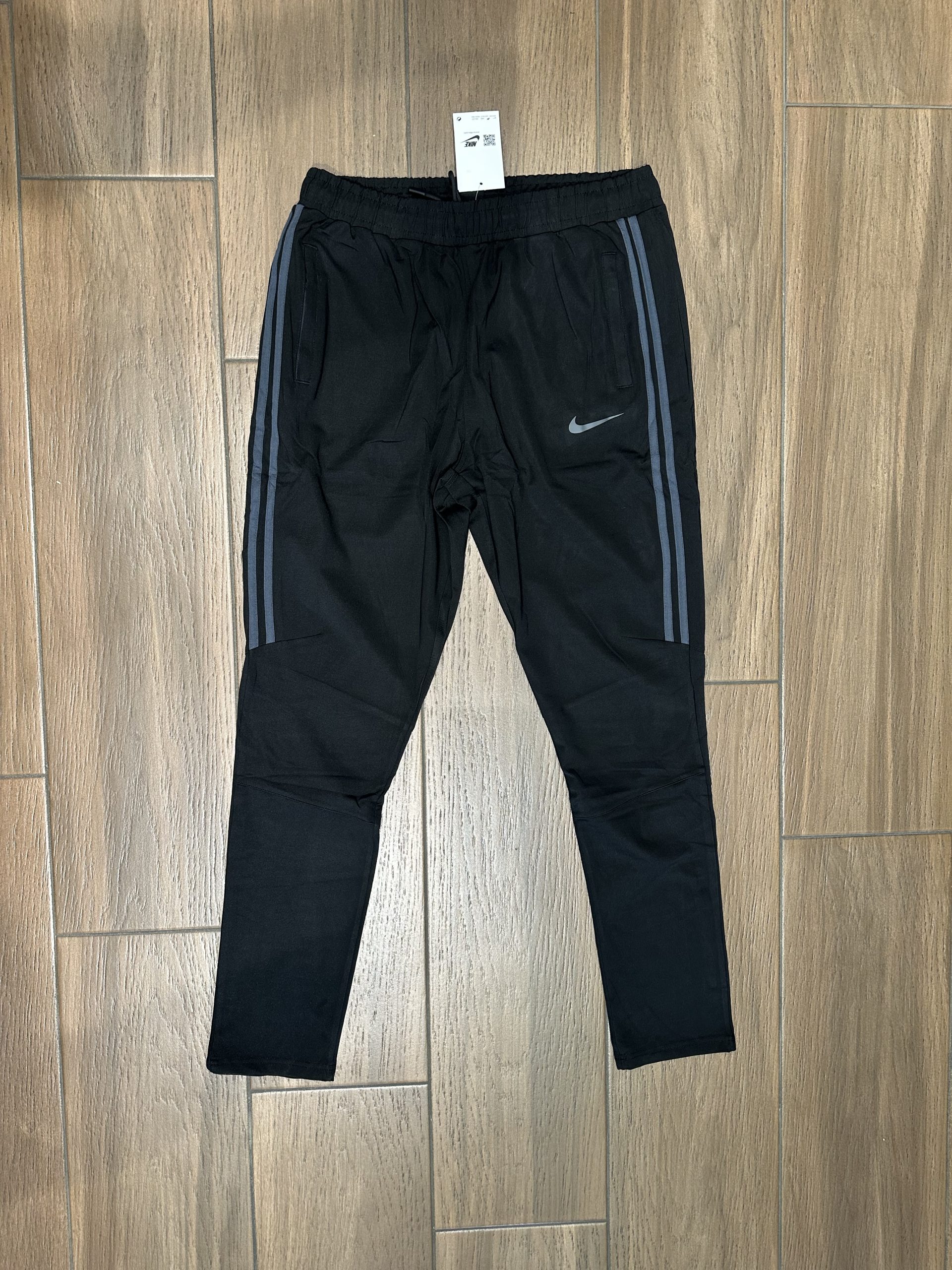 Nike Mikrofiber per Meshkuj Black Slim Fit